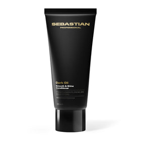 Sebastian bottle front view showing product and polished finish benefit