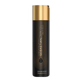 Sebastian bottle front packaging showing logo and lightweight claims, adds shine