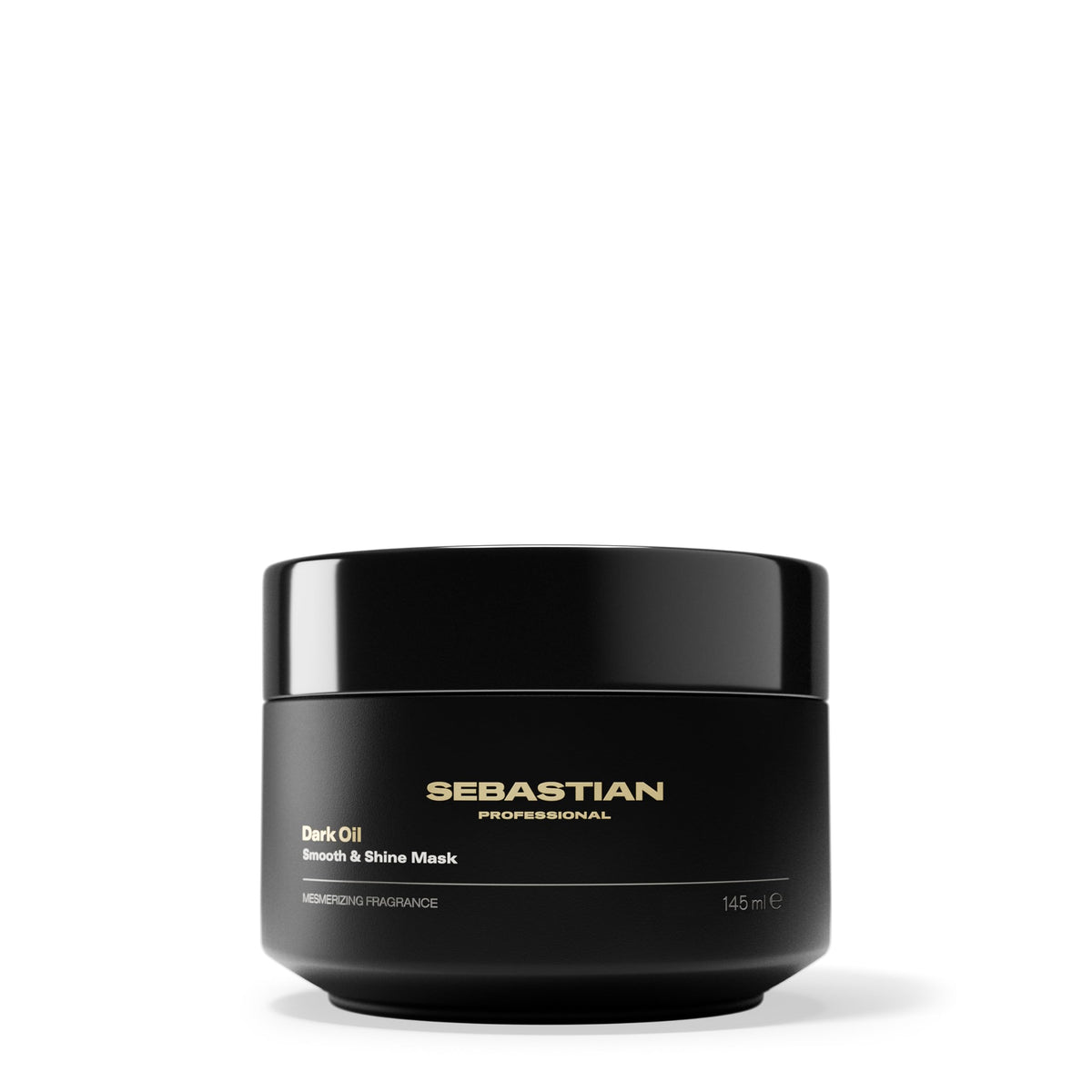 Sebastian mask front packaging showing product and glossy finish benefit