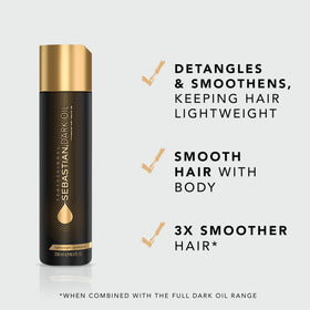 Sebastian dark oil pump and cap detail highlighting easy-dispense benefit for control