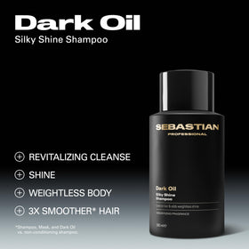 Sebastian shampoo creamy foam close-up demonstrating gentle lather and softness