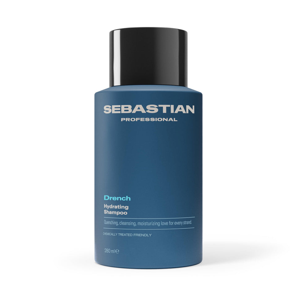 Sebastian Drench front bottle shows packaging and branding, reassuring authentic professional product