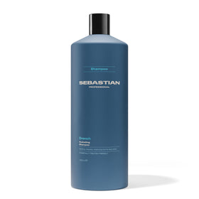 Sebastian Drench front packaging showing the large 33.8 fl oz bottle and branding benefit