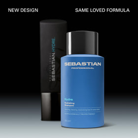 Sebastian Drench pump dispenser close-up for easy salon and home use benefit