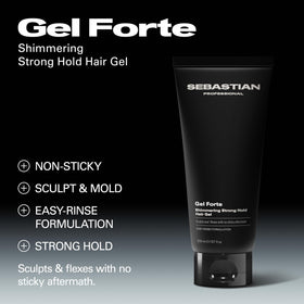 Sebastian gel texture close-up highlighting shimmer and smooth glide
