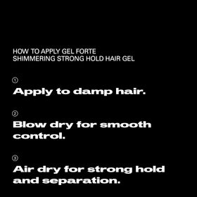 Sebastian gel in hands demonstrating easy spread and precise application
