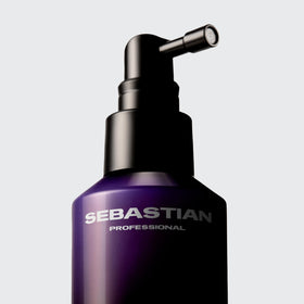 Sebastian No Breaker label close-up listing apple acid technology benefit