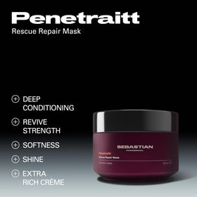 Sebastian Penetraitt mask being applied to hands demonstrating smooth spreadability and control