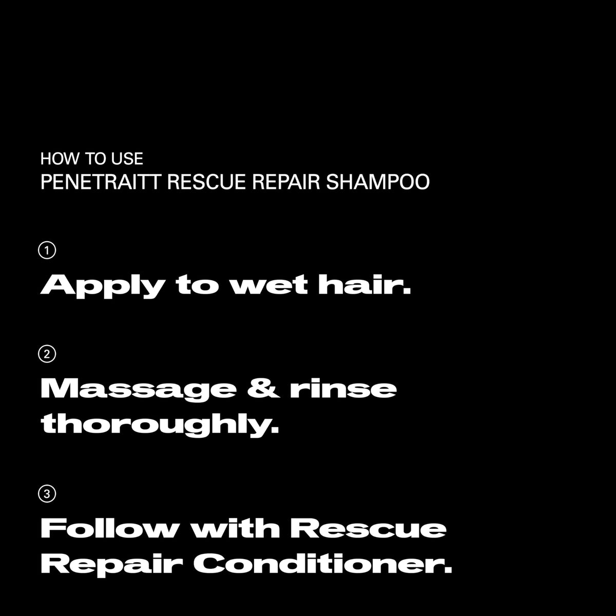 Sebastian Penetraitt shampoo pouring from bottle demonstrating easy application