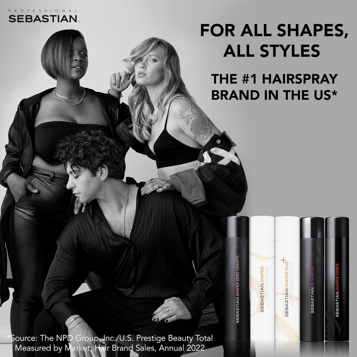 Sebastian mini label close-up highlighting brand and ingredient transparency