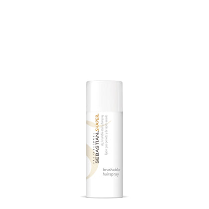 Sebastian front packaging showing compact hairspray and brand trust