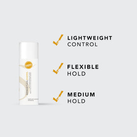 Sebastian Shaper mini side label with ingredients and product info