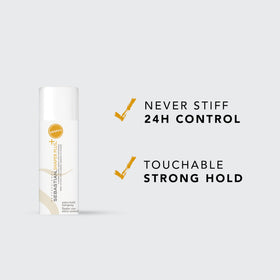 Sebastian Shaper Plus fine mist texture demonstrating quick-dry benefit