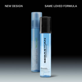 Sebastian Trilliant nozzle close-up demonstrating even spray application benefit