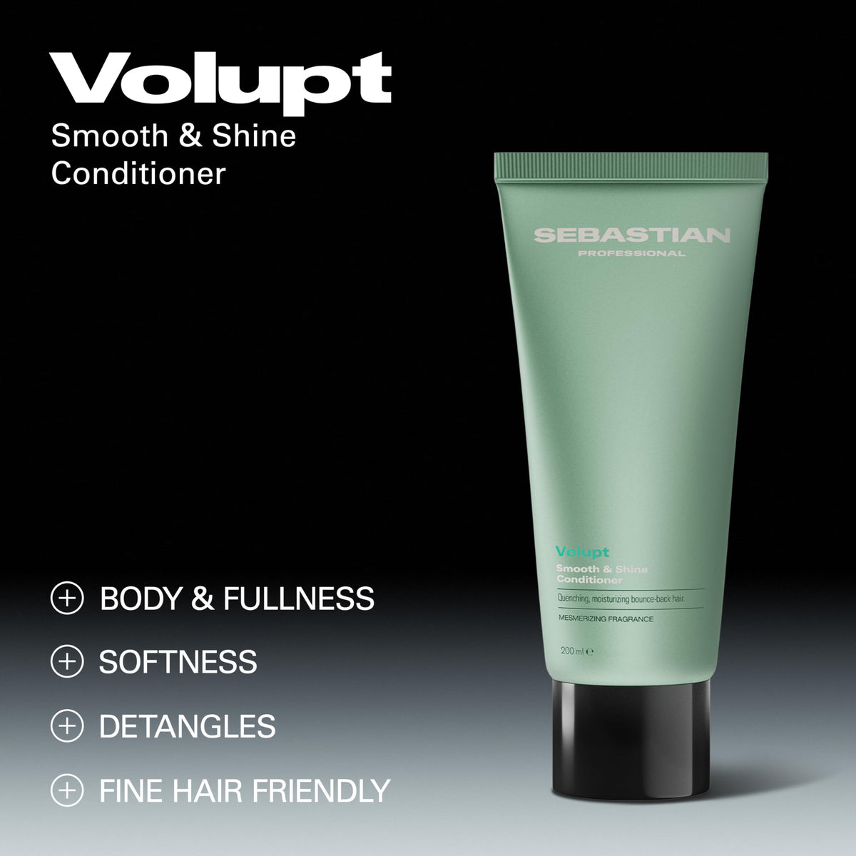 Sebastian Volupt pump dispensing conditioner for easy, controlled use