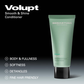 Sebastian Volupt pump dispensing conditioner for easy, controlled use