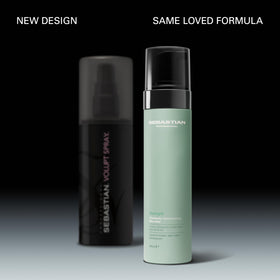 sebastian mousse foam dispensing from can demonstrating easy liquid-to-foam action