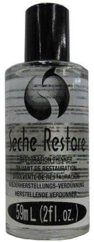 Seche Restore used during manicure application, brand ensures smoother polish glide