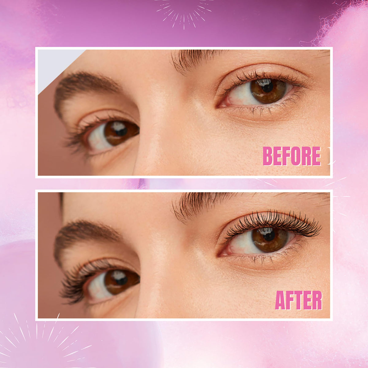 Secret Xpress Control brush detail displaying tapered wand for precise lash coating