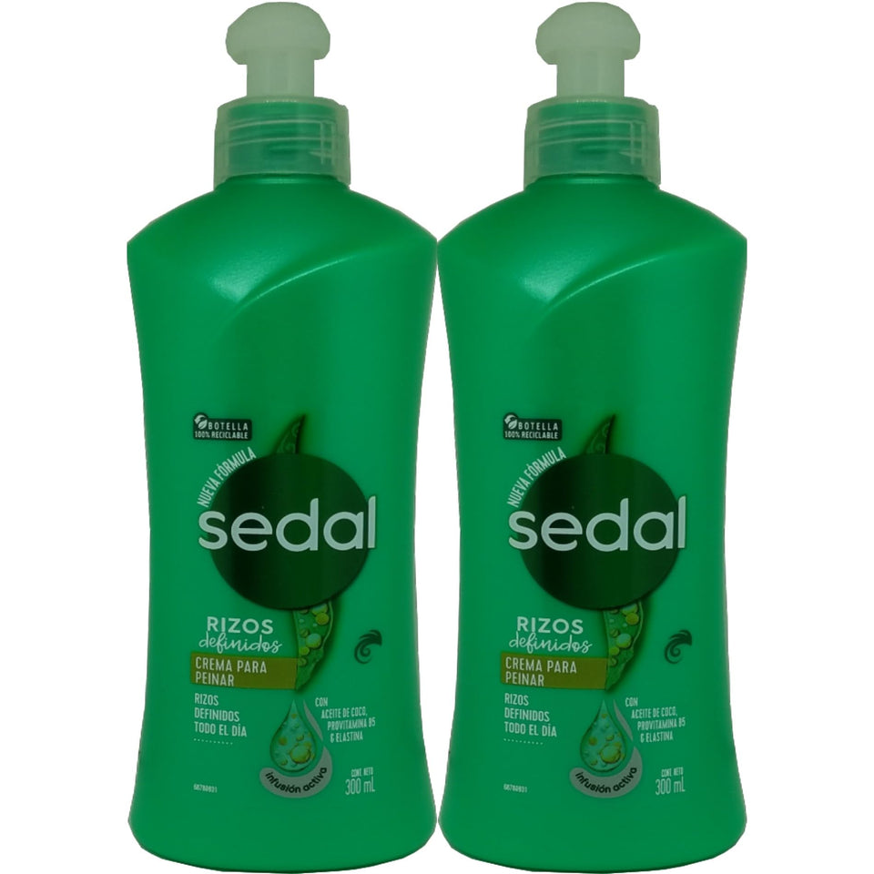 Sedal front packaging showing product benefits and 2×300ml size for easy recognition
