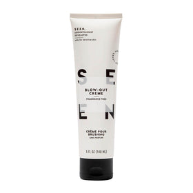 SEEN Blow-Out Creme front packaging showing clean label and fragrance-free benefit
