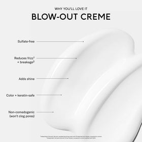 SEEN Blow-Out Creme pump dispensing product illustrating controlled application and minimal waste