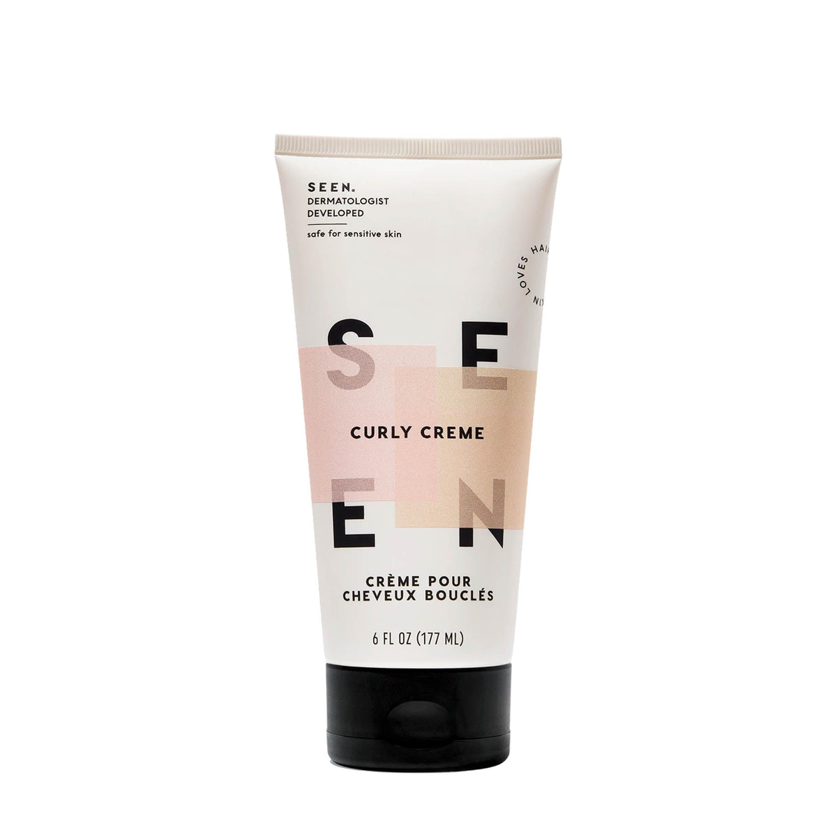 SEEN front packaging showing product benefits and clean design