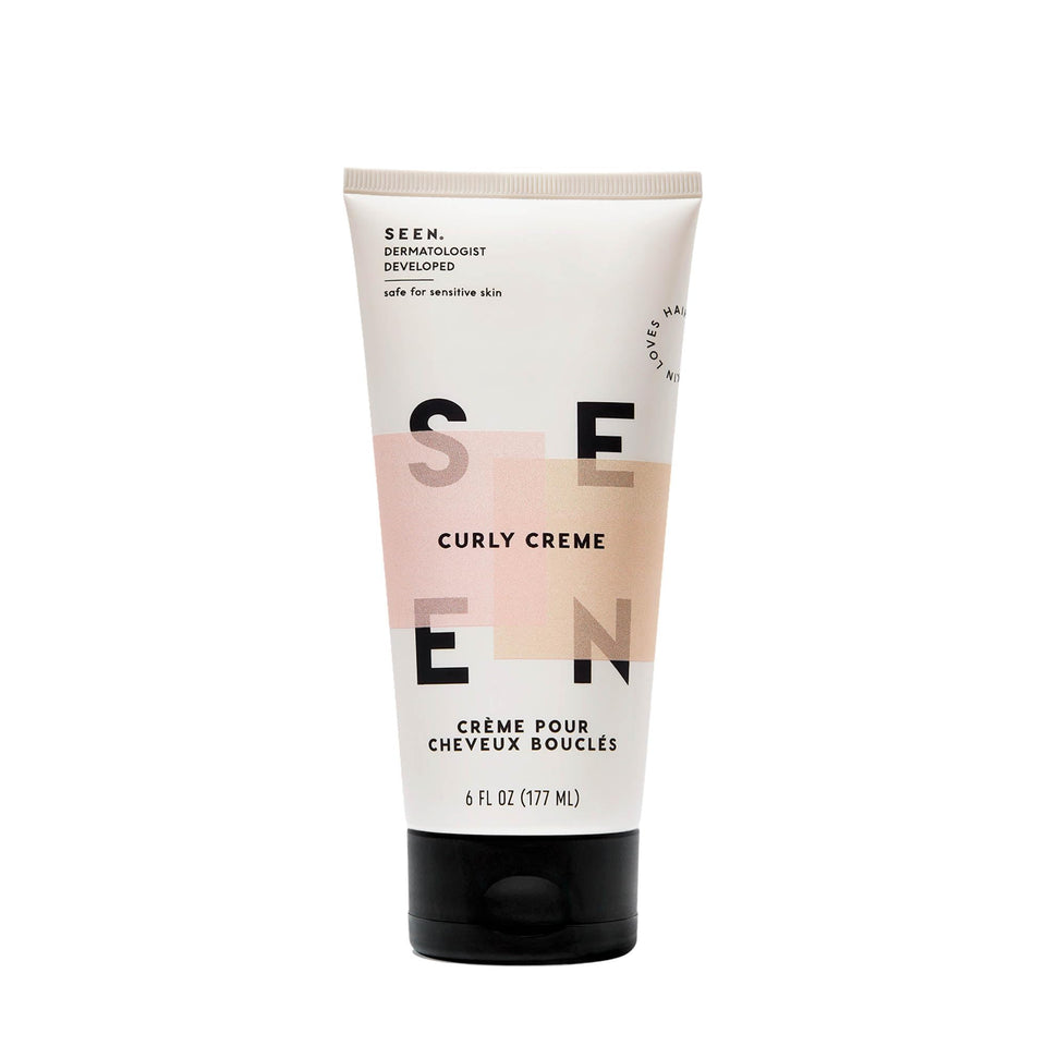 SEEN front packaging showing product benefits and clean design
