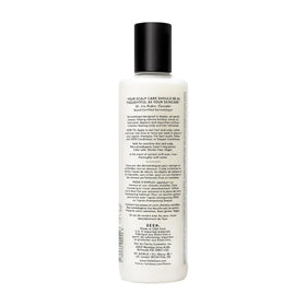SEEN shampoo foamy texture close-up demonstrating gentle lather and cleansing