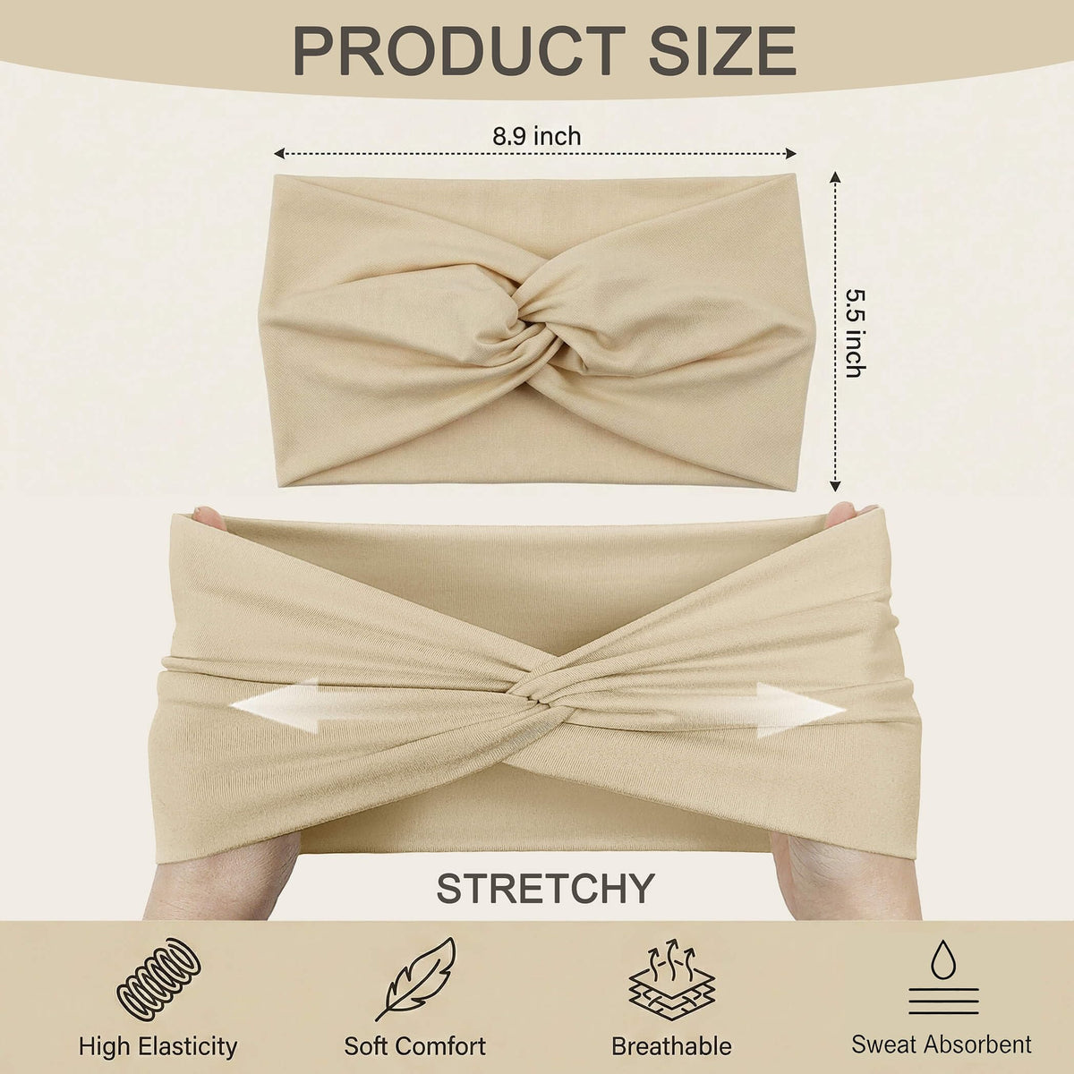 Sefiinh fabric close-up highlighting soft stretchy texture and breathable comfort