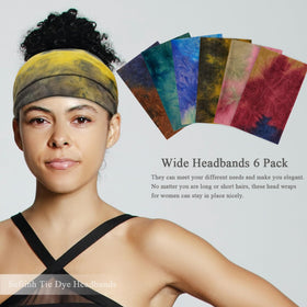 Sefiinh folded and twisted headbands illustrating styling versatility and shape options
