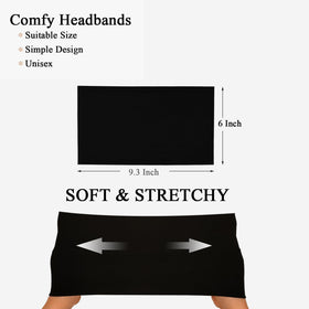 Sefiinh headband styled twisted and folded, shows versatile looks