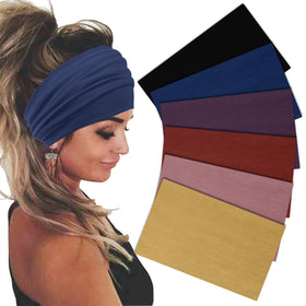 Sefiinh front packaging showing six colorful headbands and benefit of variety