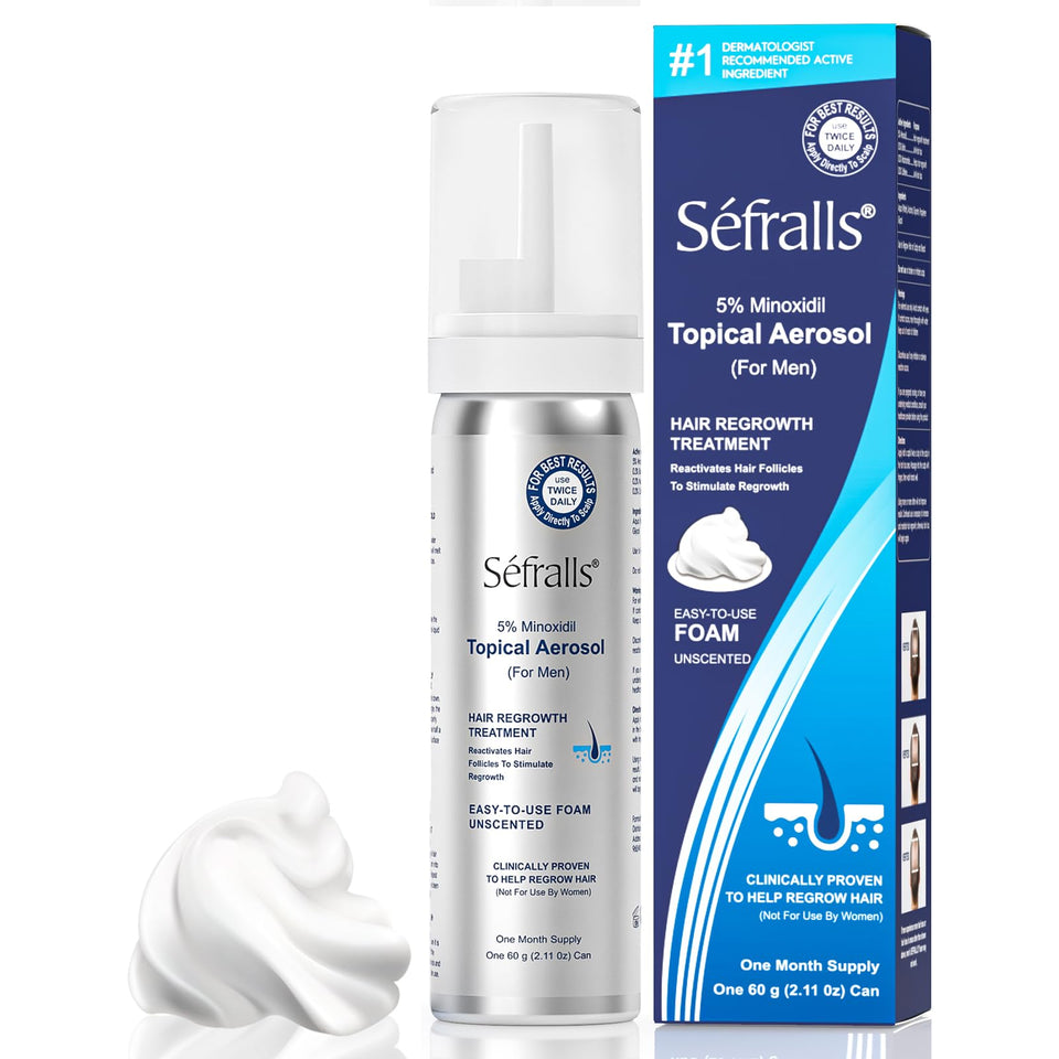 Sefralls front packaging showing product and benefits