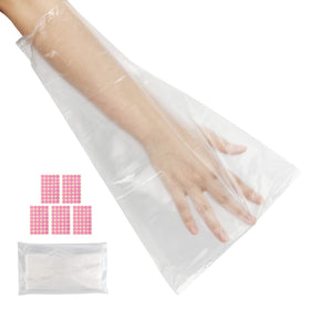 segbeauty front packaging showing 100 disposable paraffin liners and benefits
