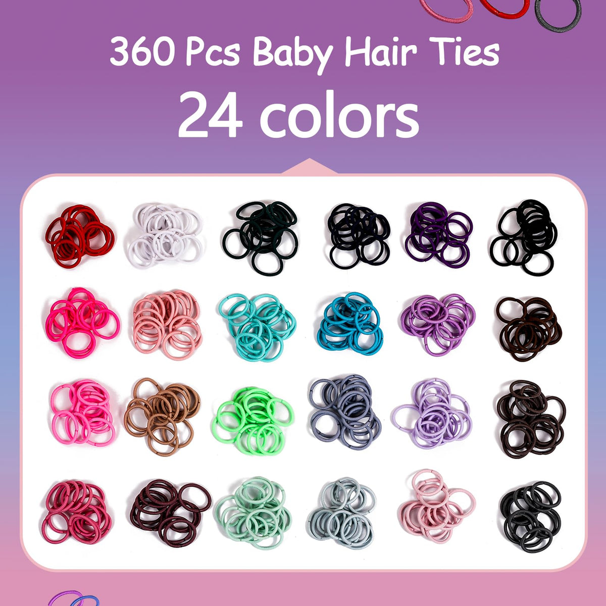 Seiolieliou elastic close-up showing smooth texture that protects delicate hair