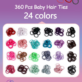 Seiolieliou elastic close-up showing smooth texture that protects delicate hair