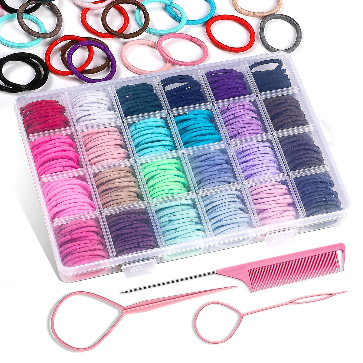 Seiolieliou lifestyle image of smiling child hair styled quickly with included set