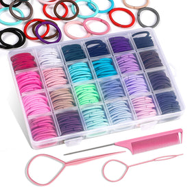 Seiolieliou lifestyle image of smiling child hair styled quickly with included set