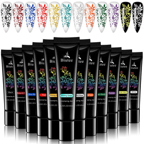 SEISSO front packaging showing all 12 stamping gel bottles and benefits