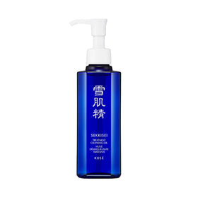 SEKKISEI bottle front showing label and benefits for clear skin
