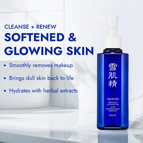 SEKKISEI pump detail dispensing oil for precise, mess-free application benefit