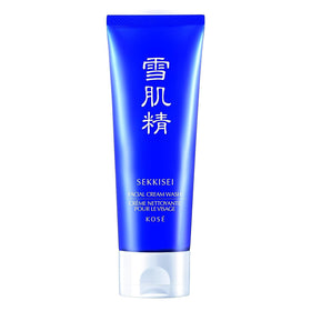 SEKKISEI front packaging showing cleanser and brand clarity