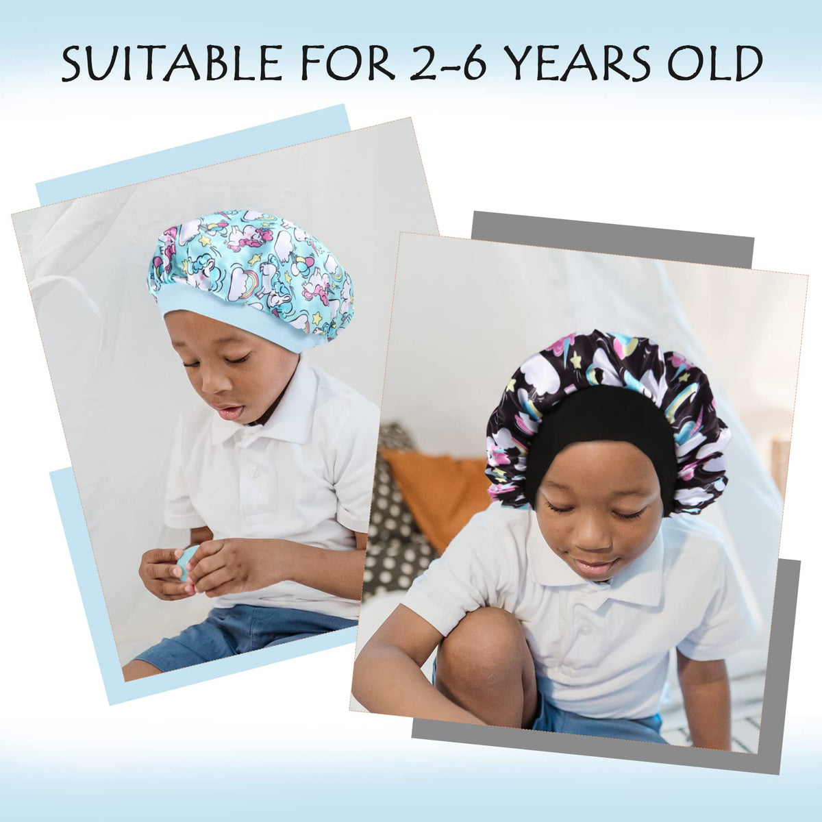 Selalu bonnet next to a ruler showing size and suitable head coverage