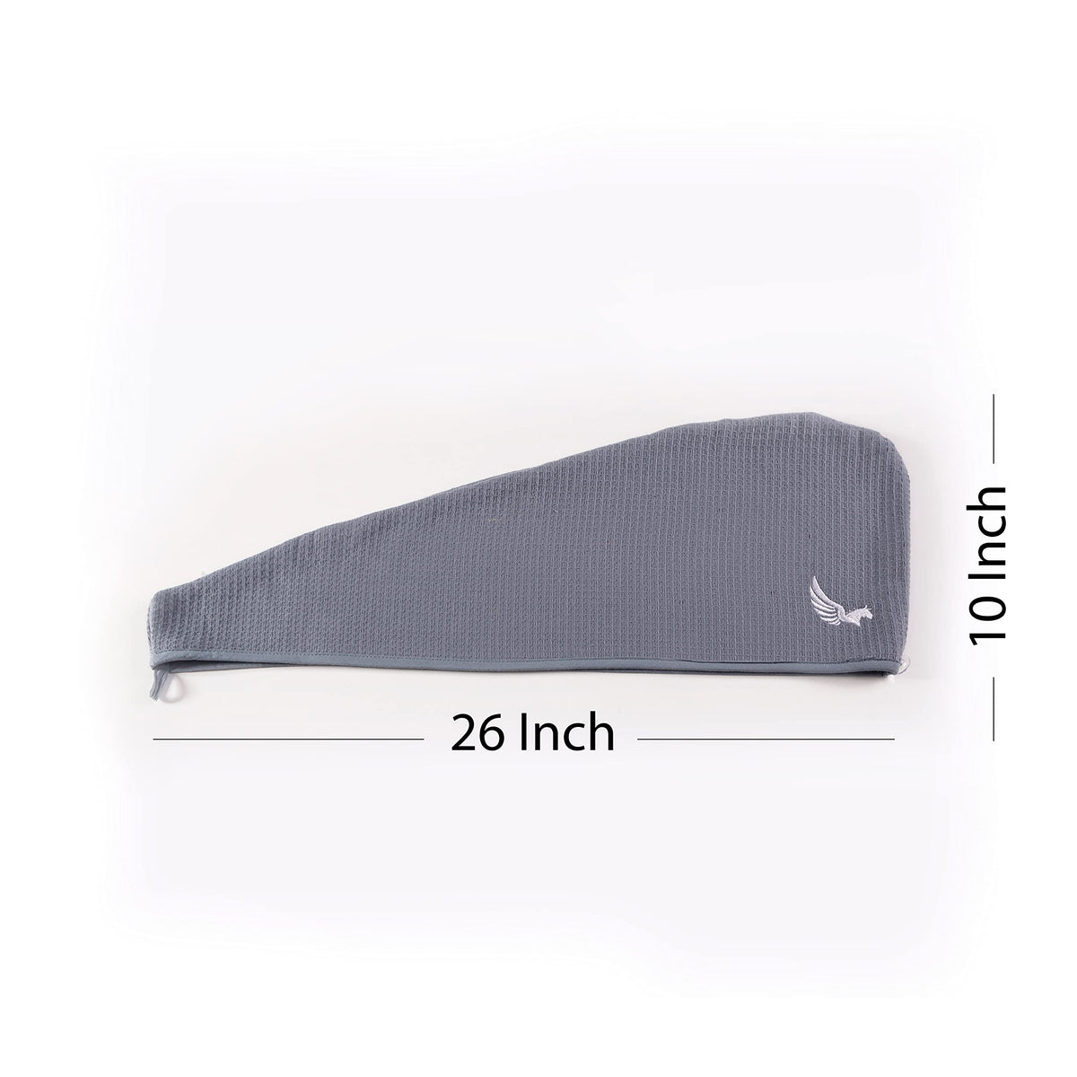 SELARUS towel in hand showing size and lightweight portability benefit