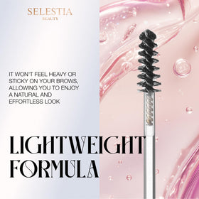 SELESTIA BEAUTY gel texture droplet illustrating lightweight, non-sticky formula benefit
