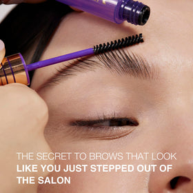 SELESTIA BEAUTY dual-ended applicator comb and brush for precise shaping benefit