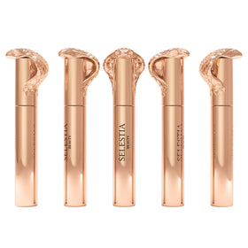 SELESTIA BEAUTY detailed gold-snake design packaging reflecting luxury style