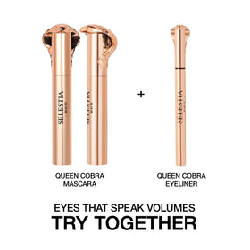 SELESTIA BEAUTY tube next to passport illustrating travel-size convenience