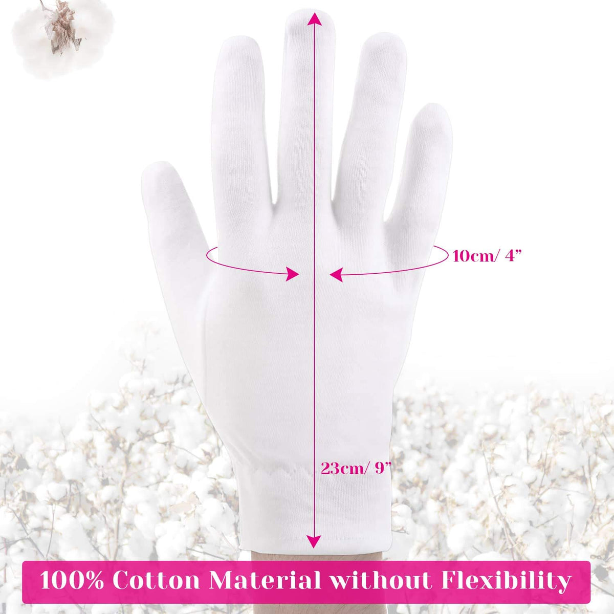 selizo size comparison with hand model to show 9-inch fit and coverage
